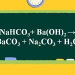 NaHCO3 + Ba(OH)2 → BaCO3 + Na2CO3 + H2O | NaHCO3 ra BaCO3 | Ba(OH)2 ra BaCO3